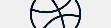 Logotipo de Dribbble