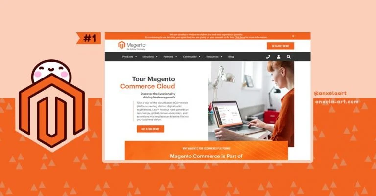 Portada del artículo de qué es Magento